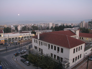 オスカーホテルのベランダから（２）