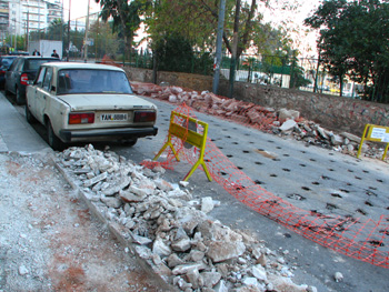 アテネの街並み